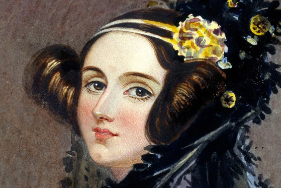 Portrait of Ada Lovelace.