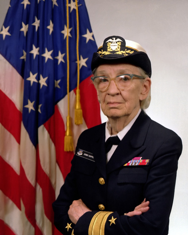 Photo of Grace Hopper.